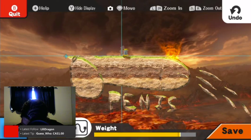 Illustration for article titled The NSFW Stages Of Super Smash Bros.